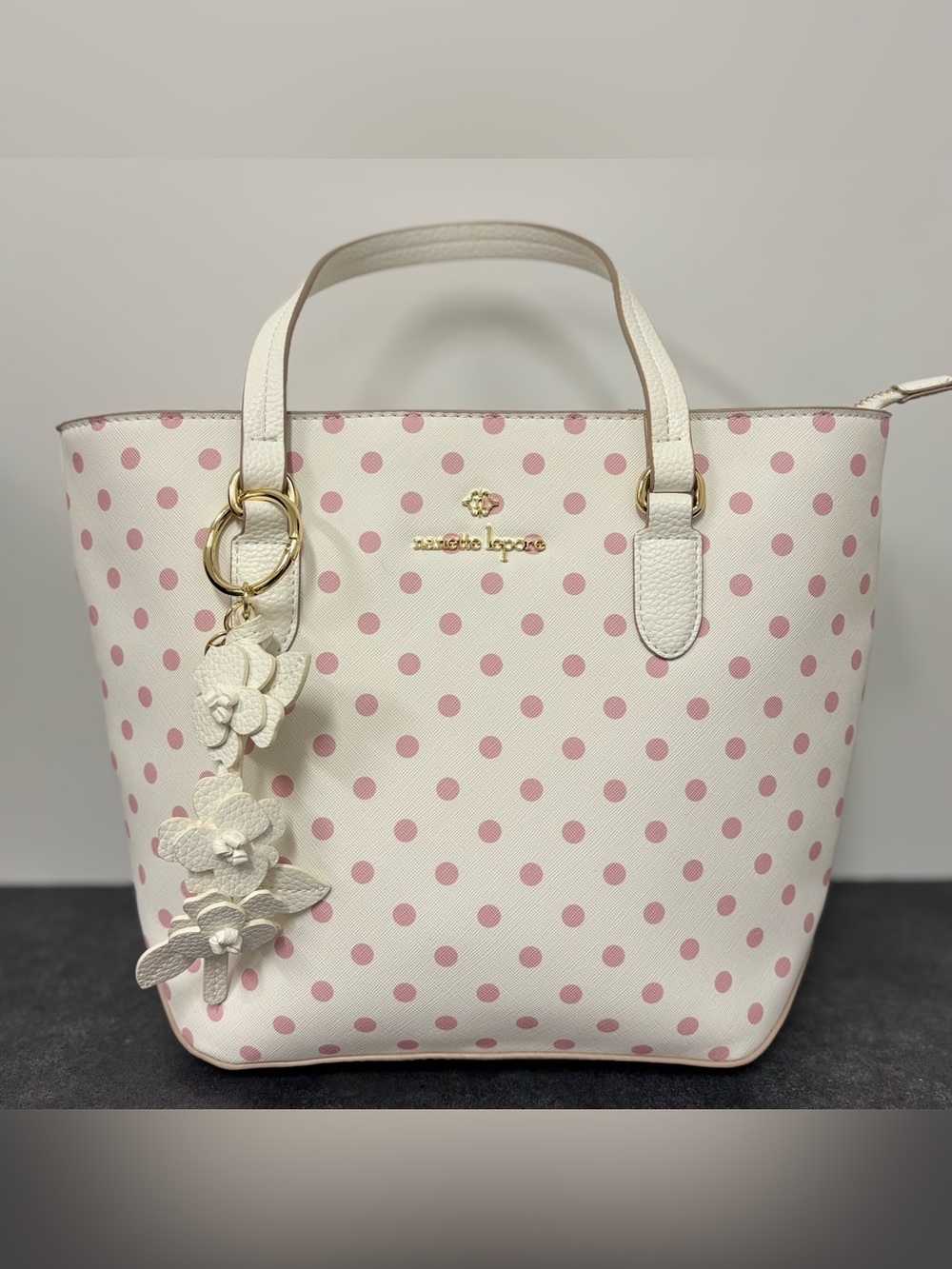 Nanette Lepore Marianna Crossbody Polka Dots Bag - Picture 1 of 7